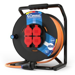 Kabelska motalica na PVC bubnju H07BQ-F 3G2,5 L=40m IP44