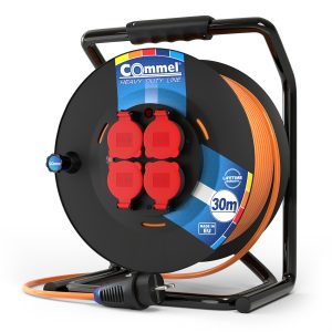 Kabelska motalica na PVC bubnju H07BQ-F 3G1,5 L=30m IP44