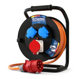 Kabelska motalica CEE trofazna H07BQ-F 5G2,5 L=25m IP44