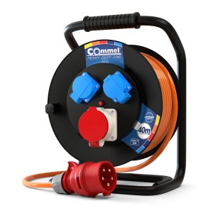 Kabelska motalica CEE trofazna H07BQ-F 5G1,5 L=40m IP44