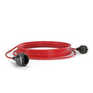 Produžni kabel – šuko H05VV-F 3G1 10 A L=20m, crveni