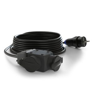 Produžni kabel – šuko H07RN-F 3G2,5 L=20m s trostrukim razdjelnikom IP44