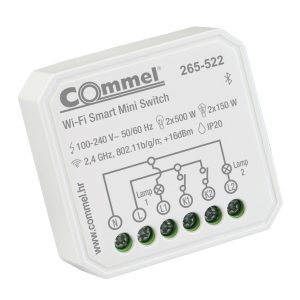 WiFi mini prekidač dvostruki 2x5A