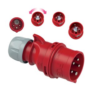 Utikač CEE 16A 400V 5p IP44 – izmjenjivač faza