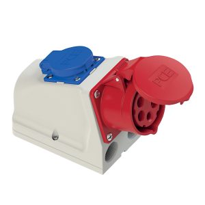 Utičnica CEE-šuko (kombinirana) 16A 400/250 V IP44 nadgradna
