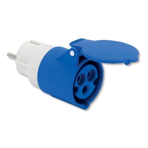 Adapter Šuko-CEE 16 2P+T 16A 250 V