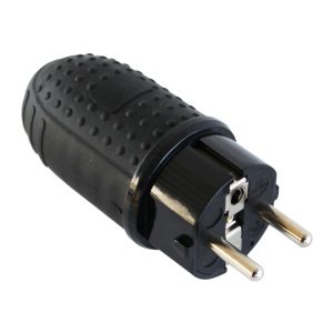 Utikač šuko gumirani 16A 250V IP44