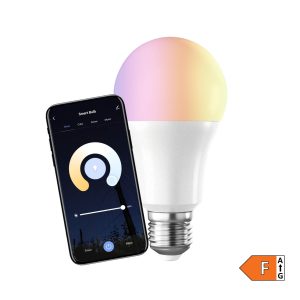 WiFi LED žarulja A60, 9W, 810 lm, RGB, CCT, E27