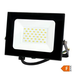 LED reflektor SMD 30W, 4000 K, crni