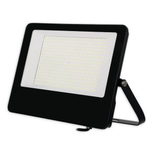LED reflektor premium 200 W, 4000K, 135 lm/W, IK08, crni