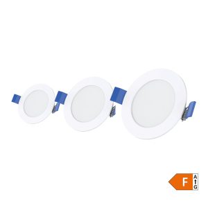 LED downlight 3W, 4000 K, 3 kom