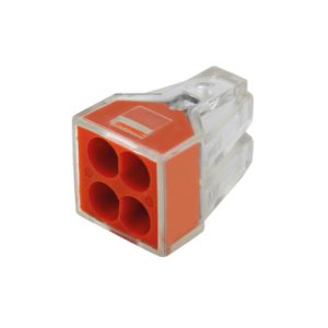 Brzi konektor za pune vodiče 4-struki, 0,75-2,5 mm², 50 kom