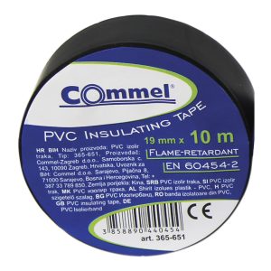 Izolir traka 15mm x 10m, crna