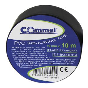Izolir traka 19mm x 10m, crna