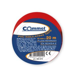 Izolir traka 19mm x 20m, crvena