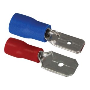 Utikač za žicu 0,5-1,5mm2, 0,8×6,3mm , 25 kom
