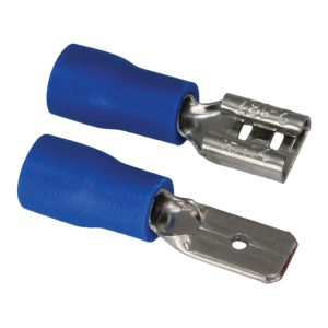 Natikač+utikač za žicu 0,5-1,5mm2, 4,8×0,8mm , 10+10 kom
