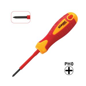 VDE odvijač križni PH0 3x60mm, 1000 V