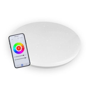 LED smart WiFi plafonjera 24W, 1×2500 lm, zvjezdano nebo